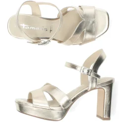 Metallic sandalen