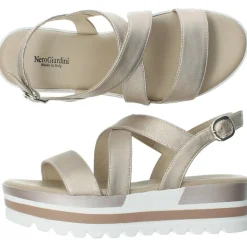 Metallic sandalen