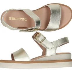 Metallic sandalen