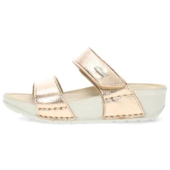 Metallic slippers