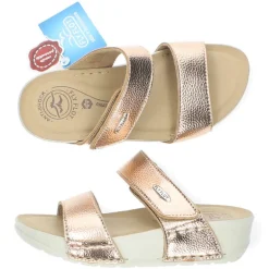 Metallic slippers
