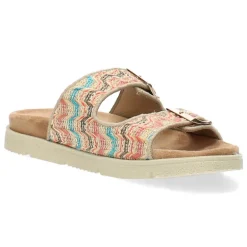 Multicolour slippers