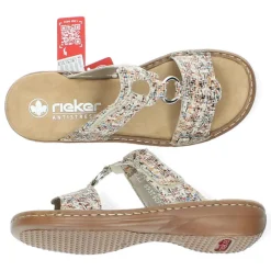 Multicolour slippers