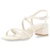 Nude sandalen
