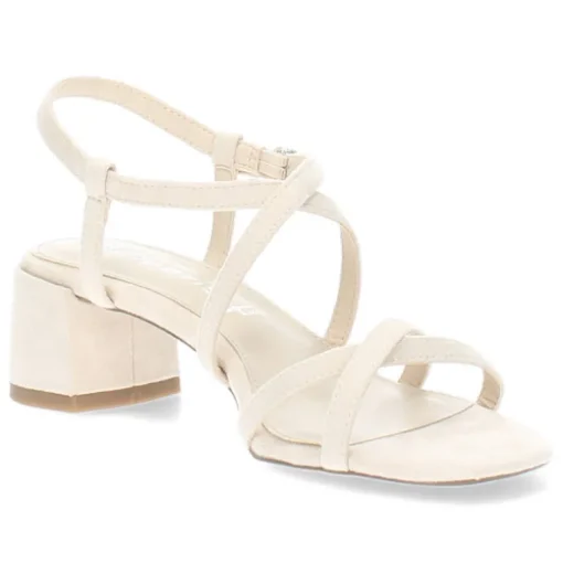 Nude sandalen