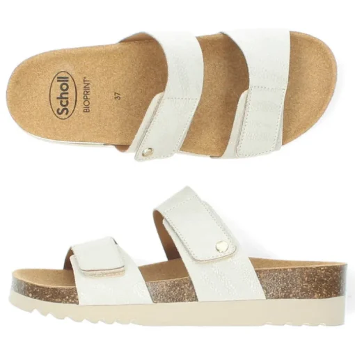 Off white slippers