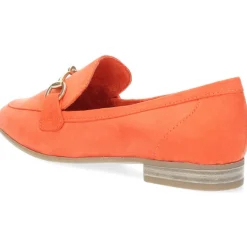 Oranje loafers