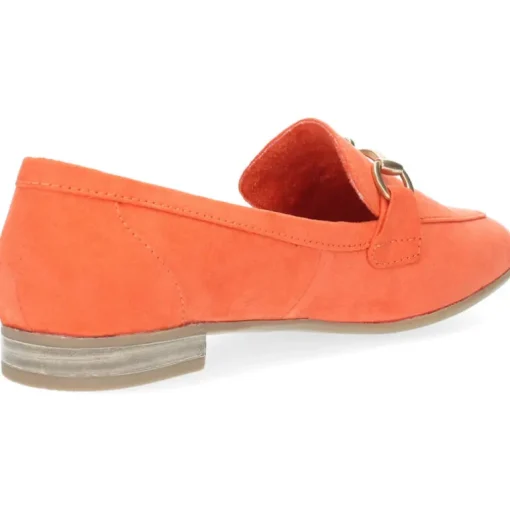 Oranje loafers