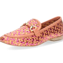 Oranje mocassins