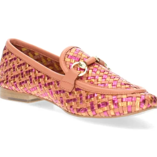 Oranje mocassins
