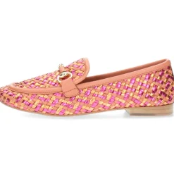 Oranje mocassins