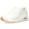 Parelmoer sneakers