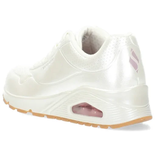 Parelmoer sneakers