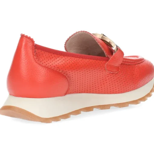 Rode loafers