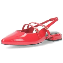 Rode slingbacks