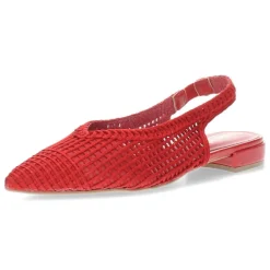 Rode slingbacks