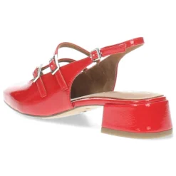 Rode slingbacks