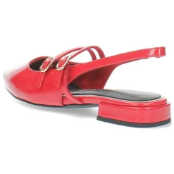 Rode slingbacks