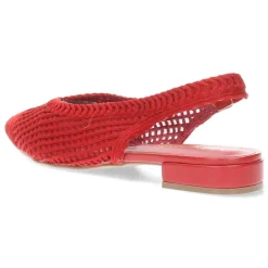 Rode slingbacks