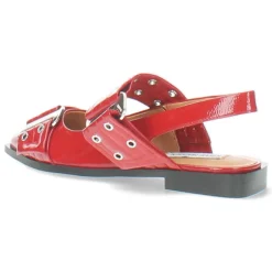 Rode slingbacks