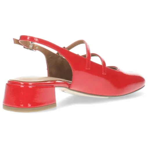 Rode slingbacks