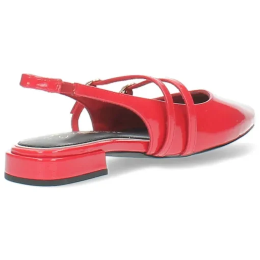 Rode slingbacks