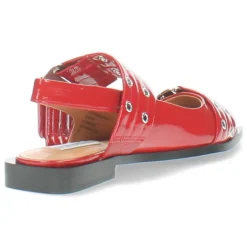 Rode slingbacks