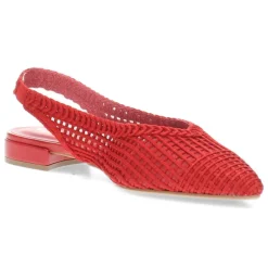 Rode slingbacks