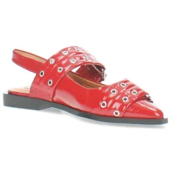 Rode slingbacks