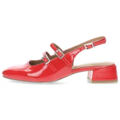 Rode slingbacks