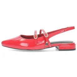Rode slingbacks