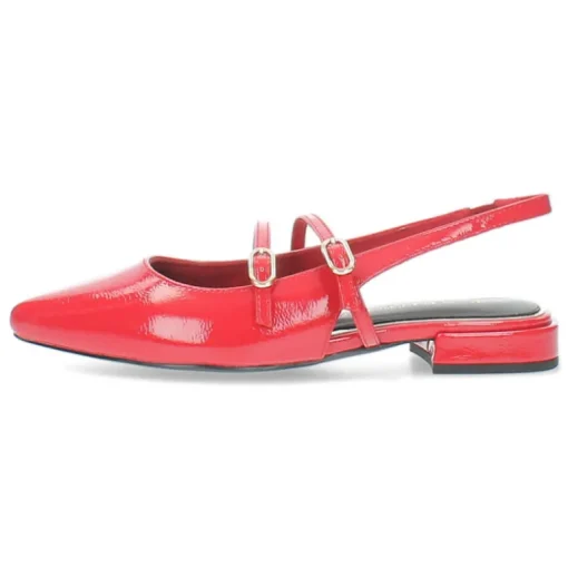 Rode slingbacks