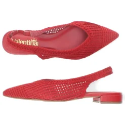Rode slingbacks