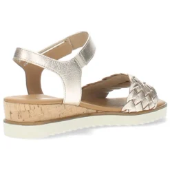 Rosé gouden sandalen