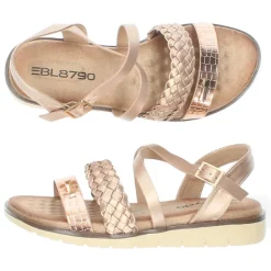Rosé gouden sandalen