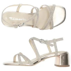 Rosé sandalen