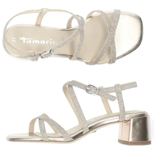 Rosé sandalen