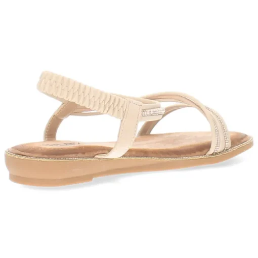 Roze sandalen