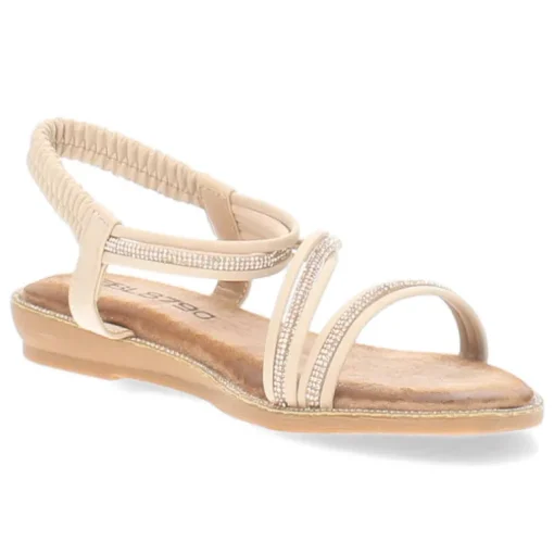 Roze sandalen
