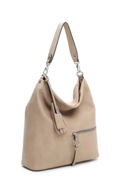 Taupe handtas