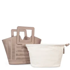 Taupe handtas