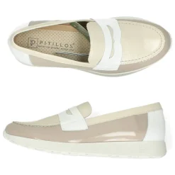 Taupe loafers