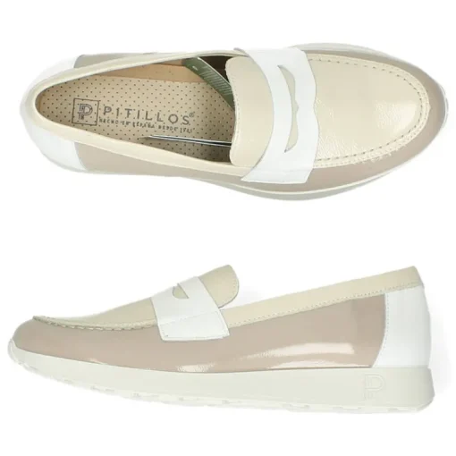 Taupe loafers