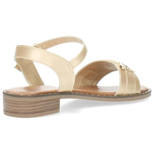 Taupe sandalen
