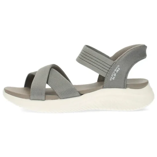 Taupe sandalen