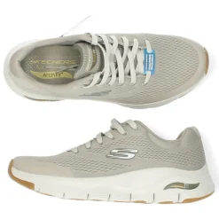 Taupe sneakers
