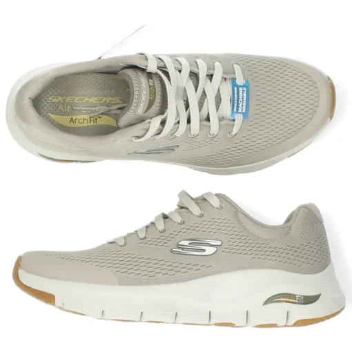 Taupe sneakers
