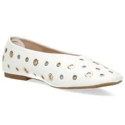 Witte ballerina's