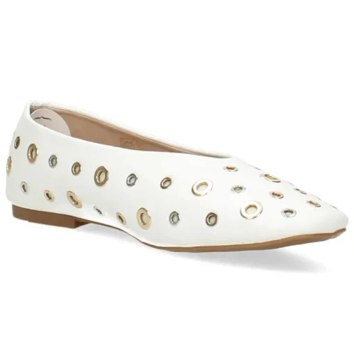 Witte ballerina's