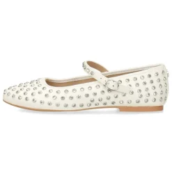 Witte ballerina's